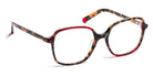 J.F. Rey® Simona JFR Simona 0130 53 - 0130 Demi Black/Red Eyeglasses