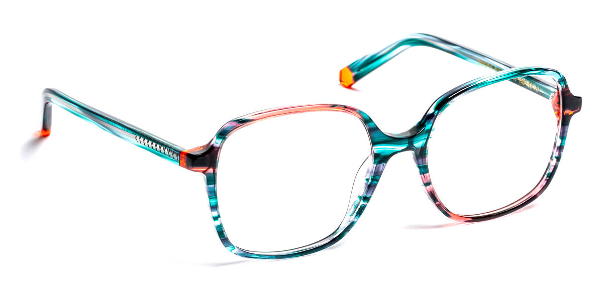 J.F. Rey® Simona JFR Simona 4030 53 - 4030 Green/Red Eyeglasses