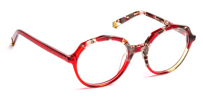 J.F. Rey® Tahys JFR Tahys 9330 51 - 9330 Demi Red and Beige Eyeglasses