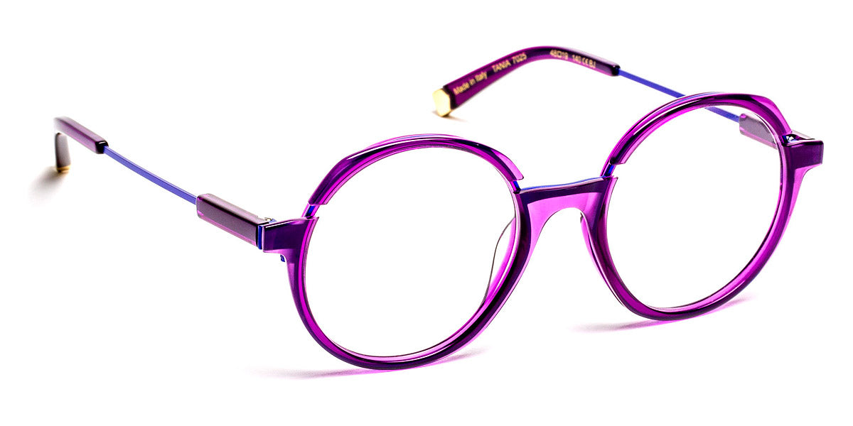 J.F. Rey® Tania JFR Tania 7025 48 - 7025 Purple Transparent/Blue Electric Eyeglasses
