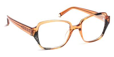 J.F. Rey® Tara JFR Tara 8901 52 - 8901 Pink Transparent/Black Fishnet Eyeglasses