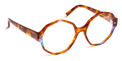 J.F. Rey® Teresa JFR Teresa 9020 55 - 9020 Demi/Blue Transparent Eyeglasses
