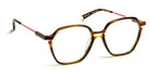 J.F. Rey® Thelma JFR Thelma 4585 52 - 4585 Green Horn/Pink Powder Eyeglasses