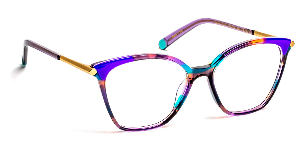 J.F. Rey® Tilia JFR Tilia 7070 54 - 7070 Rainbow/Purple Eyeglasses