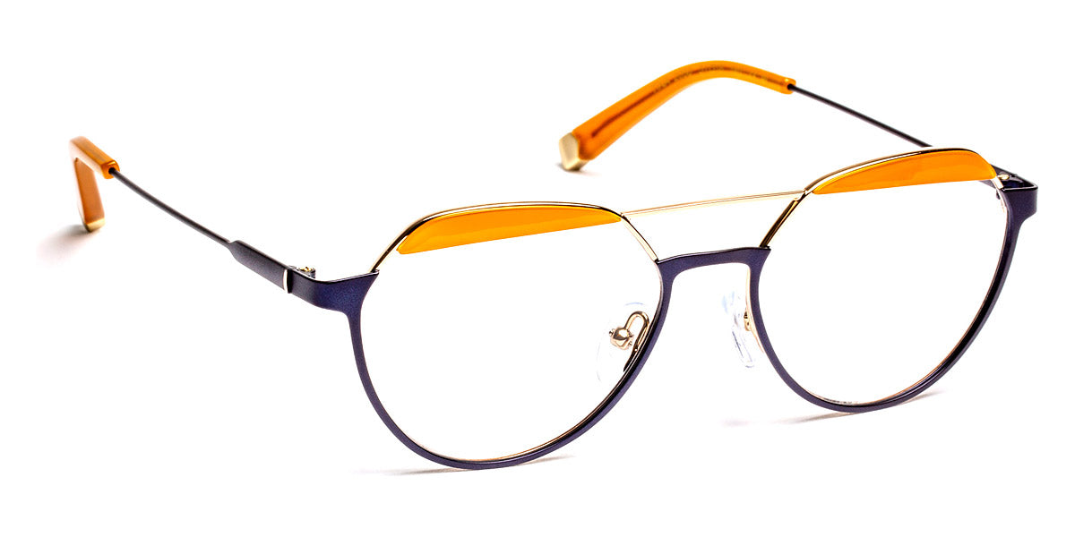 J.F. Rey® Tina JFR Tina 2050 51 - 2050 Blue Navy/Honey Eyeglasses