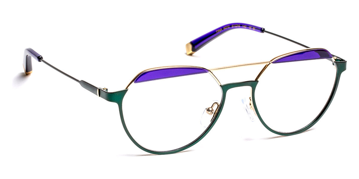 J.F. Rey® Tina JFR Tina 4070 51 - 4070 Green/Purple Eyeglasses