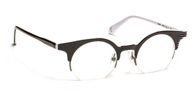 J.F. Rey® PA043 JFR PA043 0010 43 - 0010 Black/White Eyeglasses