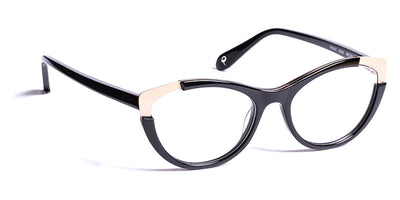 J.F. Rey® PA051 JFR PA051 0050 48 - 0050 Black/Gold Eyeglasses