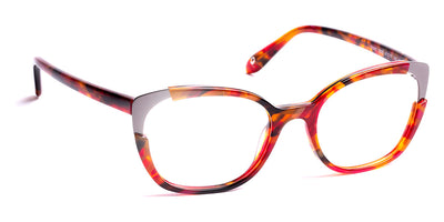 J.F. Rey® PA061 JFR PA061 3505 47 - 3505 Red Lace/Shiny Gunmetal Eyeglasses