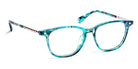 J.F. Rey® PA065 JFR PA065 2510 48 - 2510 Blue/Shiny Ruthenium Eyeglasses