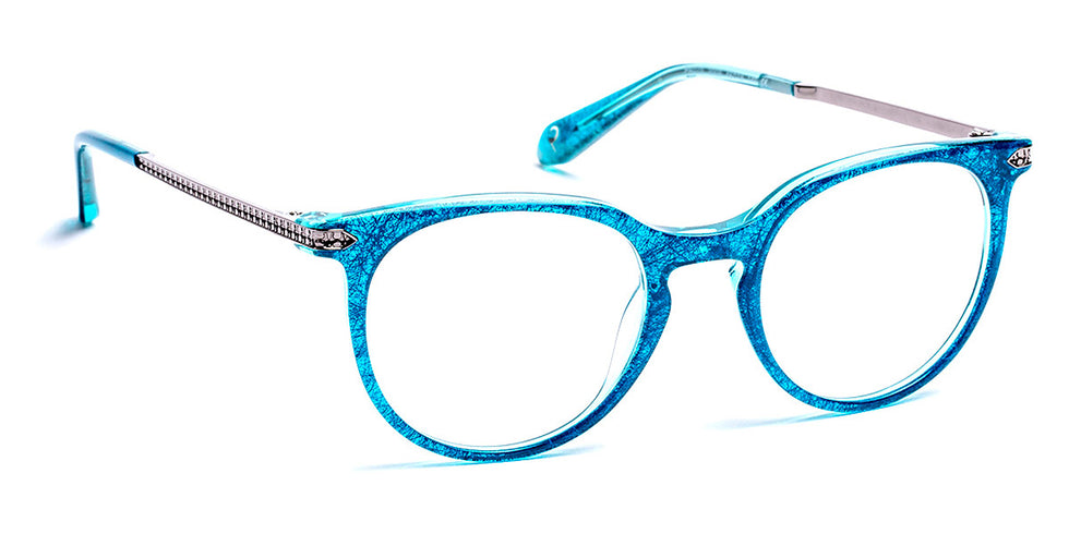 J.F. Rey® PA070 JFR PA070 2009 46 - 2009 Turquoise/Shiny Gunmetal Eyeglasses