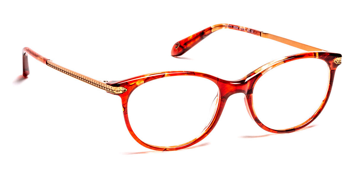 J.F. Rey® PA071 JFR PA071 3558 47 - 3558 Demi Red/Pink Gold Eyeglasses