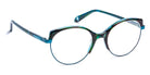J.F. Rey® PA072 JFR PA072 4520 48 - 4520 Green/Turquoise Eyeglasses
