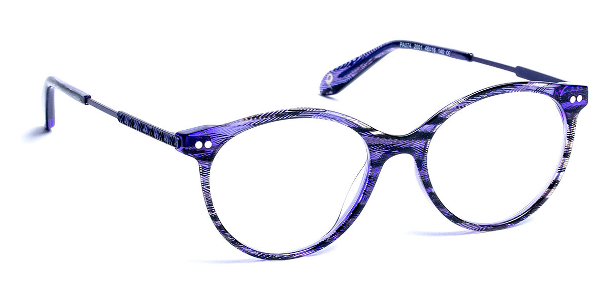 J.F. Rey® PA074 JFR PA074 2001 48 - 2001 Blue/Navy Eyeglasses