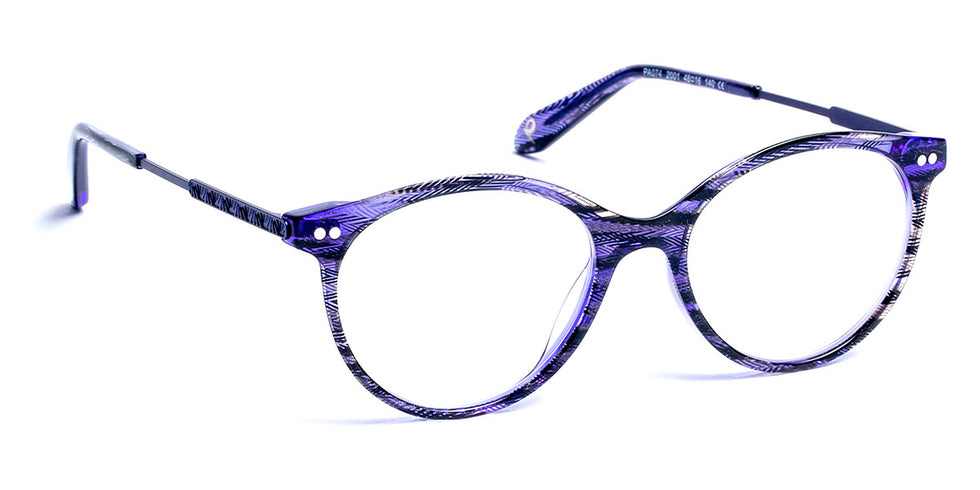 J.F. Rey® PA074 JFR PA074 2001 48 - 2001 Blue/Navy Eyeglasses