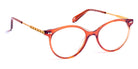 J.F. Rey® PA074 JFR PA074 9050 48 - 9050 Brown/Gold Eyeglasses
