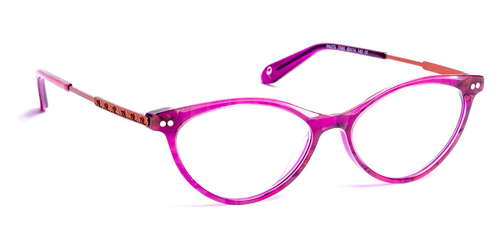 J.F. Rey® PA075 JFR PA075 7560 50 - 7560 Demi Purple/Copper Eyeglasses