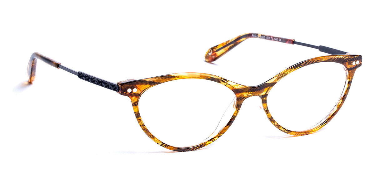 J.F. Rey® PA075 JFR PA075 9901 50 - 9901 Brown/Black Eyeglasses