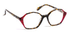 J.F. Rey® PA077 JFR PA077 9080 48 - 9080 Demi/Stripes Pink Eyeglasses