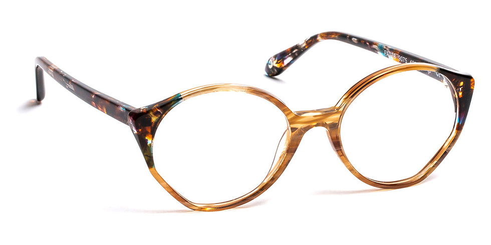 J.F. Rey® PA078 JFR PA078 9075 48 - 9075 Brown/Demi Purple Eyeglasses