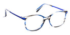 J.F. Rey® PA079 JFR PA079 2520 49 - 2520 Blue Cloud/Satin Blue Eyeglasses