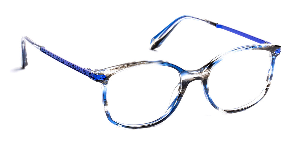 J.F. Rey® PA079 JFR PA079 2520 49 - 2520 Blue Cloud/Satin Blue Eyeglasses