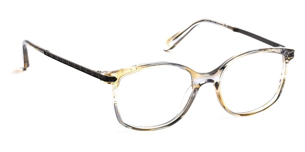 J.F. Rey® PA079 JFR PA079 9005 49 - 9005 Crystal Brown/Satin Gunmetal Eyeglasses