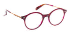 J.F. Rey® PA081 JFR PA081 3558 46 - 3558 Burgundy/Pink Gold Eyeglasses