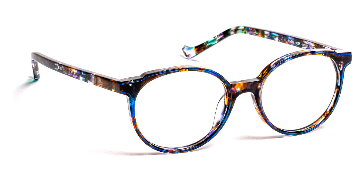 J.F. Rey® PA082 JFR PA082 9025 48 - 9025 Demi/Blue Eyeglasses