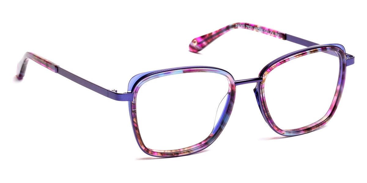 J.F. Rey® PA083 JFR PA083 7520 48 - 7520 Demi Purple/Navy Eyeglasses