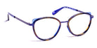 J.F. Rey® PA085 JFR PA085 2525 48 - 2525 Demi Blue/Navy Blue Eyeglasses