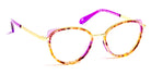 J.F. Rey® PA085 JFR PA085 9070 48 - 9070 Light Demi/Purple/Yellow Gold Eyeglasses