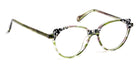 J.F. Rey® PA086 JFR PA086 4005 48 - 4005 Green/White/Black Eyeglasses