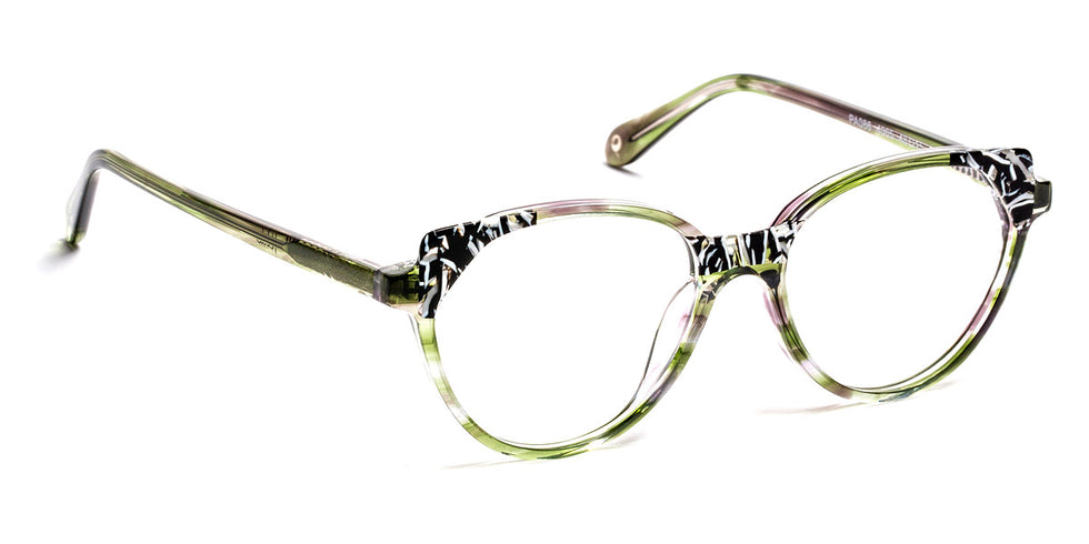 J.F. Rey® PA086 JFR PA086 4005 48 - 4005 Green/White/Black Eyeglasses