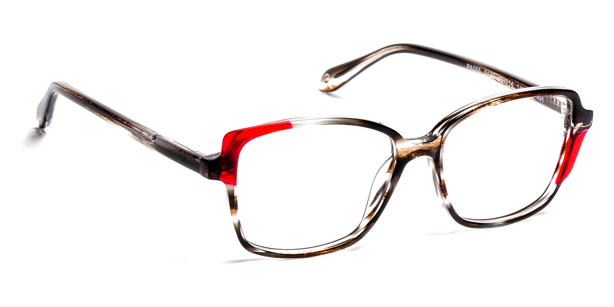 J.F. Rey® PA088 JFR PA088 0130 49 - 0130 Gray/Red Eyeglasses
