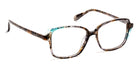 J.F. Rey® PA088 JFR PA088 0540 49 - 0540 Black Lace/Green Eyeglasses