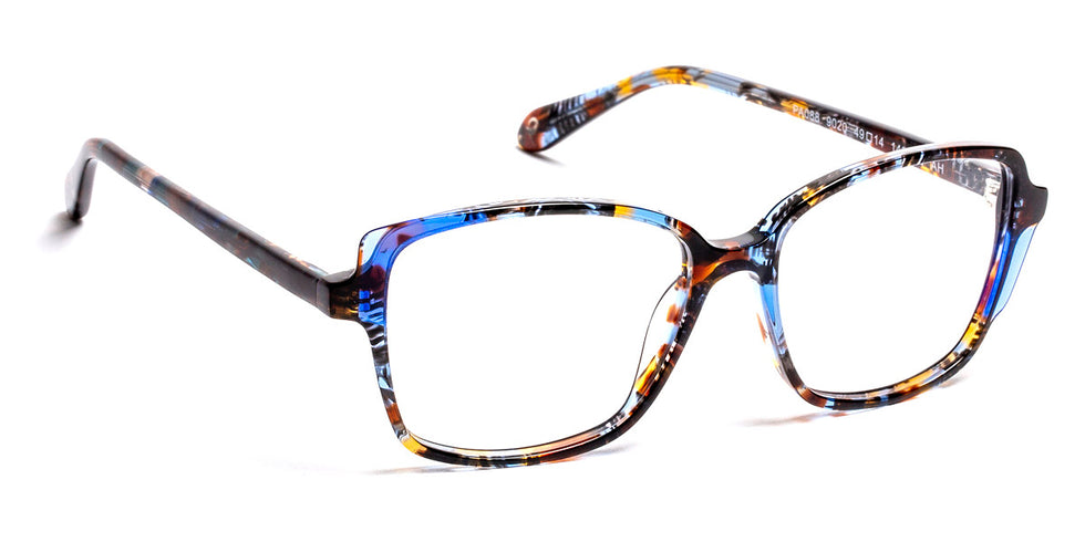 J.F. Rey® PA088 JFR PA088 9020 49 - 9020 Demi Multicolors/Blue Jeans Eyeglasses