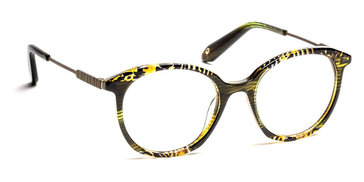 J.F. Rey® PA090 JFR PA090 4090 47 - 4090 Khaki/Black Lace/Khaki Eyeglasses