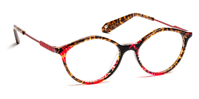 J.F. Rey® PA091 JFR PA091 3095 47 - 3095 Demi Red/Panther Eyeglasses
