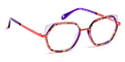 J.F. Rey® PA095 JFR PA095 7076 48 - 7076 Demi Purple/Copper Eyeglasses
