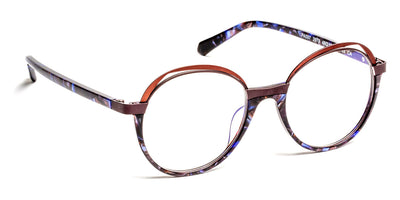 J.F. Rey® PA097 JFR PA097 2979 48 - 2979 Demi Blue/Plum/Nude Eyeglasses