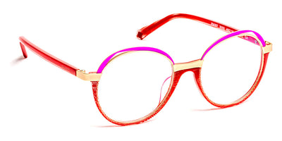 J.F. Rey® PA097 JFR PA097 3050 48 - 3050 Red/Light Gold/Orchid Eyeglasses