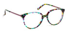 J.F. Rey® PA101 JFR PA101 4570 49 - 4570 Demi Green/Cherry/Purple Eyeglasses