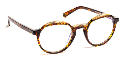 J.F. Rey® PA103 JFR PA103 9015 48 - 9015 Panther/Woven Beige Eyeglasses