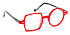 J.F. Rey® Paradise JFR Paradise 3000 46 - 3000 Red/Shiny Black Eyeglasses