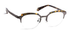 J.F. Rey® PM044 JFR PM044 0555 46 - 0555 Dark Gunmetal/Jungle Gold Eyeglasses