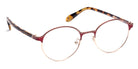 J.F. Rey® PM054 JFR PM054 3550 46 - 3550 Burgundy/Shiny Pink Gold Eyeglasses