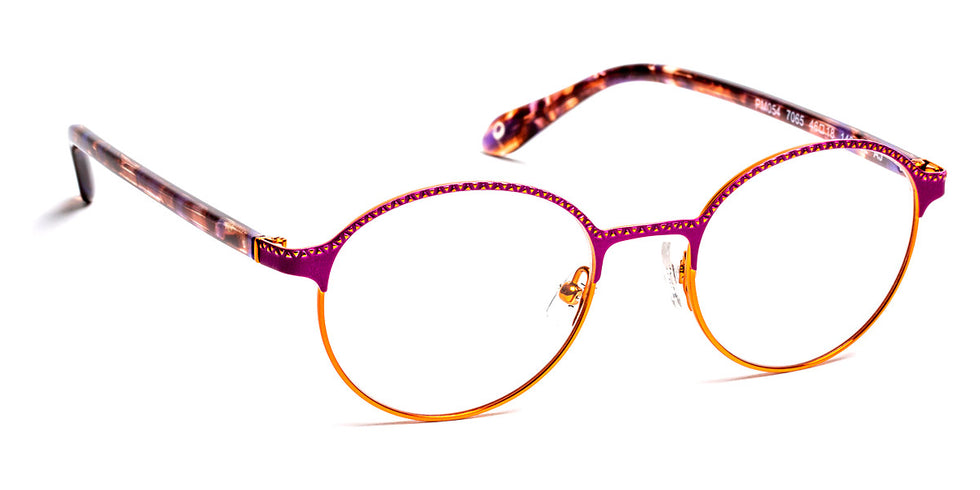 J.F. Rey® PM054 JFR PM054 7065 46 - 7065 Purple/Copper Eyeglasses