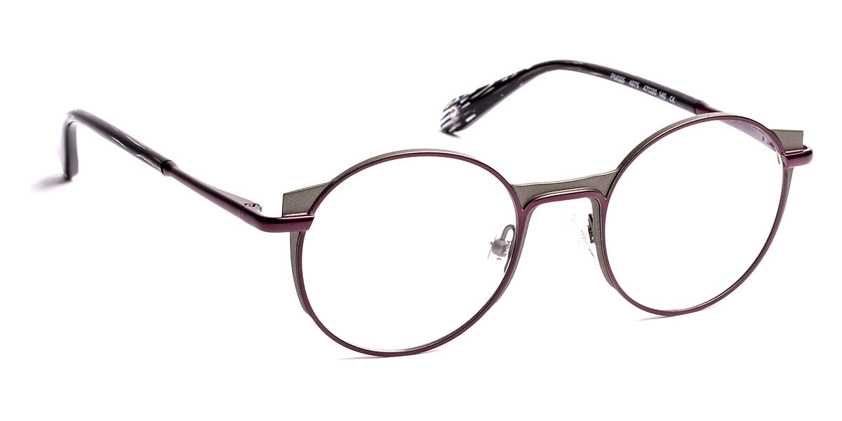 J.F. Rey® PM055 JFR PM055 4975 47 - 4975 Plum/Green Eyeglasses