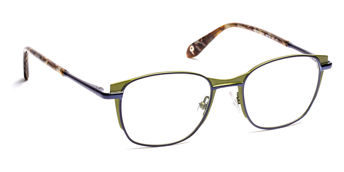 J.F. Rey® PM056 JFR PM056 2940 48 - 2940 Shiny Navy/Khaki Eyeglasses